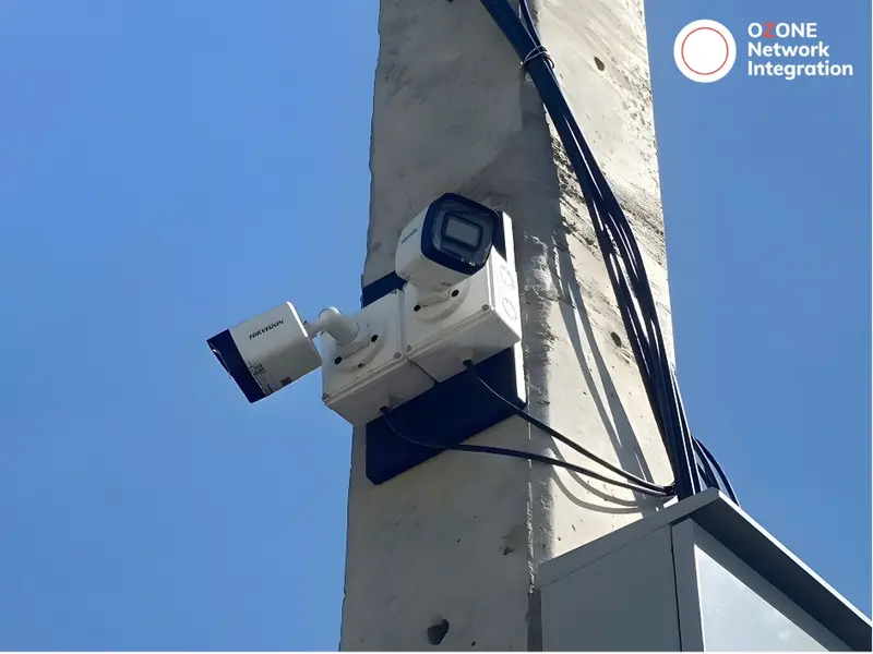 งานติดตั้งระบบ CCTV