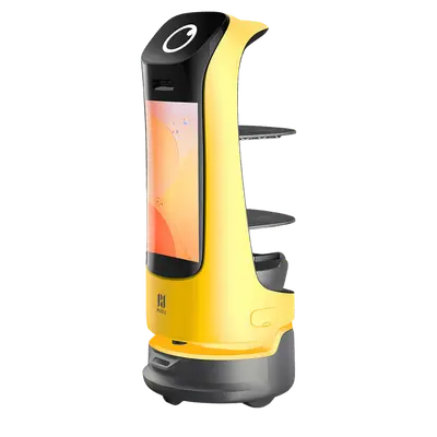 Kettybot  หุ่นยนต์ส่งและรับของพร้อมหน้าจอโฆษณา