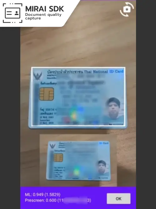 Prescreening Document Quality capture 