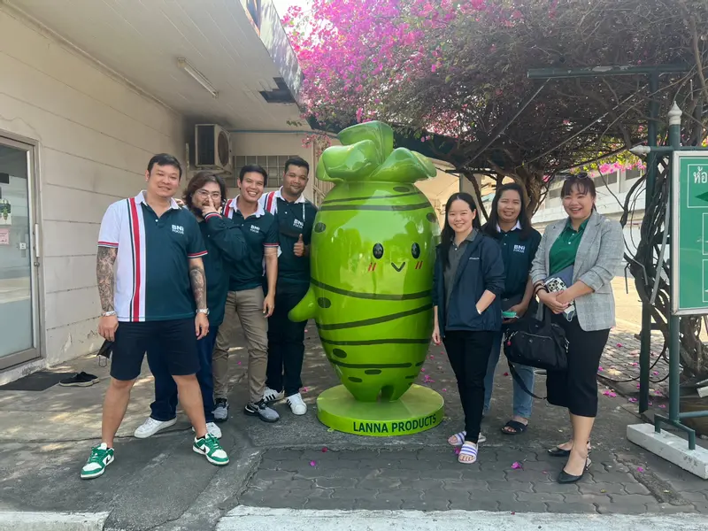 เยี่ยมชมธุรกิจ ลานนาโปรดักส์ สมาชิก BNI Focus Chapter