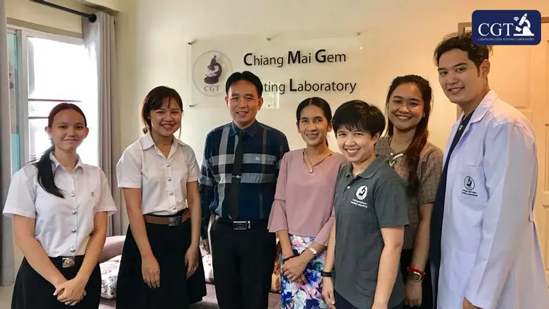 ภาพบรรยากาศการพัฒนาทักษะนักอัญมณีรุ่นใหม่ GCT LAB เชียงใหม่