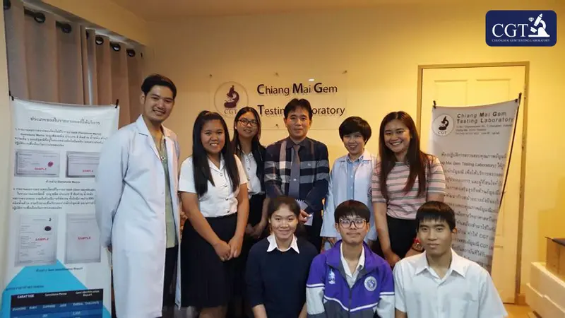 ภาพบรรยากาศการพัฒนาทักษะนักอัญมณีรุ่นใหม่ GCT LAB เชียงใหม่