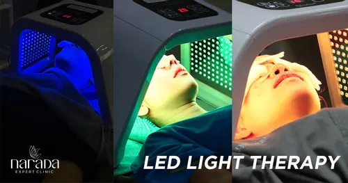 LED light therapy ที่ นารดาคลินิก