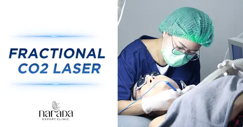 Fractional CO2 laser ที่ นารดาคลินิก