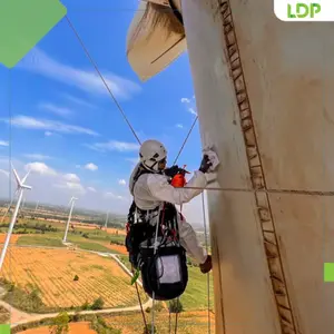 ซ่อมบำรุง อัพเกรด ใบพัดกังหันลม 