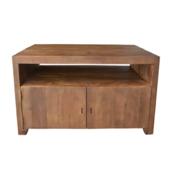 Hardwood Plasma Console 