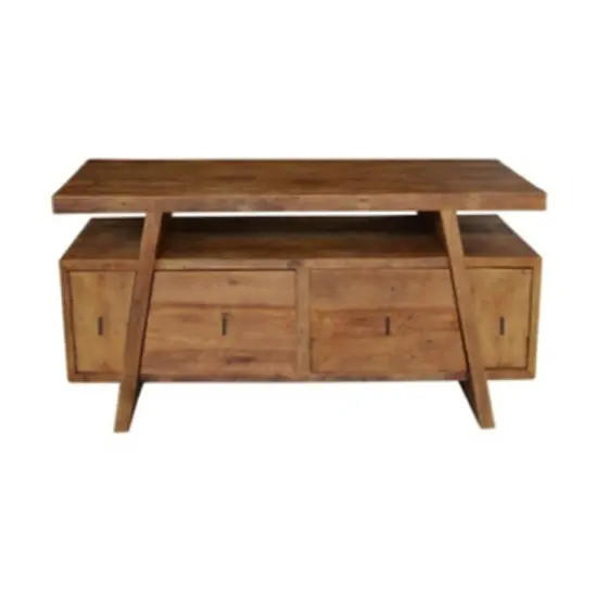 Hardwood 60″ Plasma Console