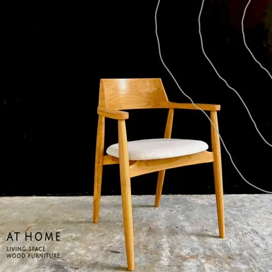 เก้าอี้ไม้สักแท้ Arm Chair เก้าอี้ไม้สักแท้ Arm Chair