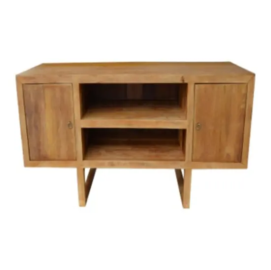 Hardwood Plasma Console