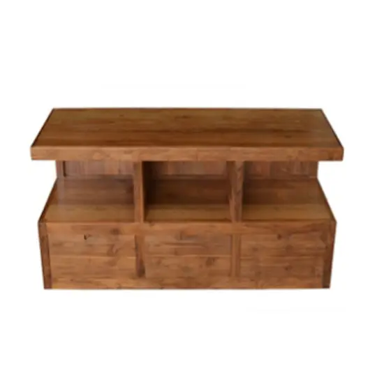 Hard Wood Plasma Console