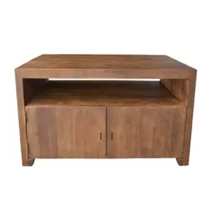 Hardwood Plasma Console 