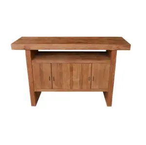 Hardwood Console 4 Doors