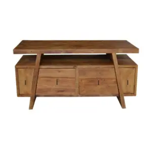 Hardwood 60″ Plasma Console