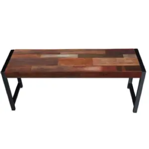 Old Hard Wood Bench - ม้านั่งยาว