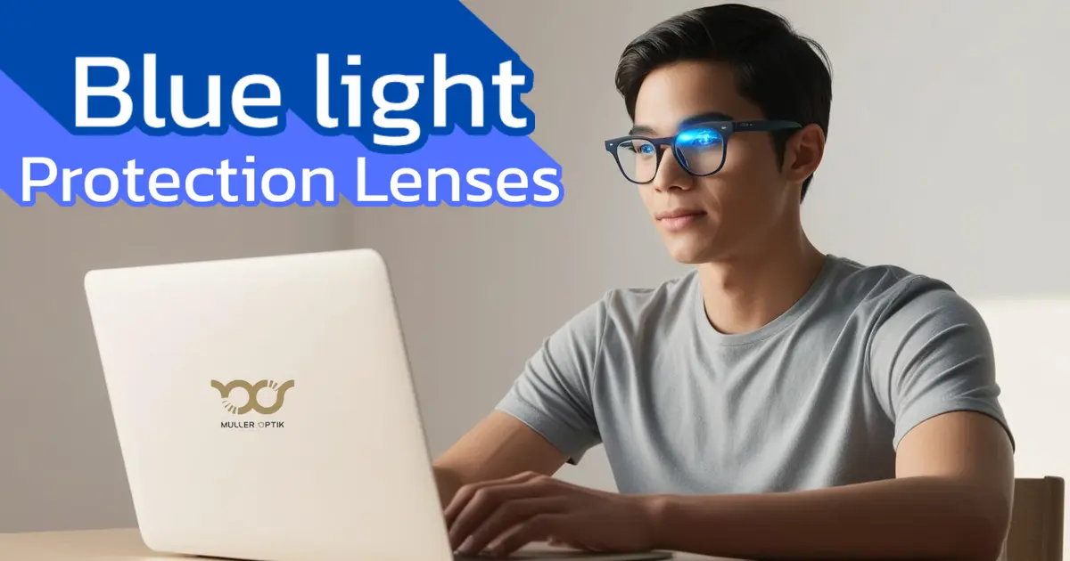 เลนส์ป้องกันแสงสีฟ้า ที่เป็นอันตรายต่อดวงตา