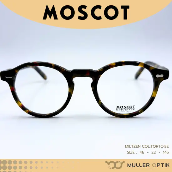 กรอบแว่นตา MOSCOT รุ่น MILTZEN COL.TORTOISE
