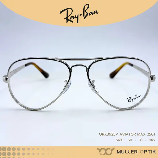 กรอบแว่นตา RAYBAN รุ่น ORX3925V AVIATOR MAX 2501