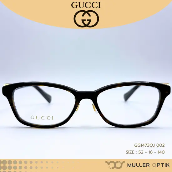 กรอบแว่นตา GUCCI รุ่น GG1473OJ 002