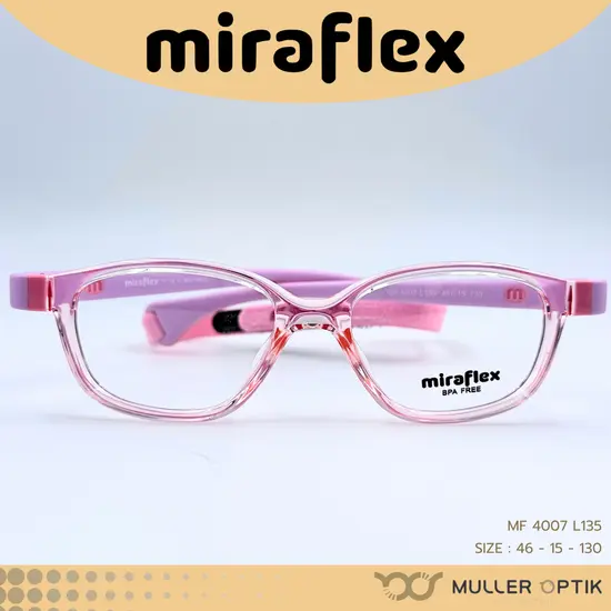 กรอบแว่นตา MIRAFLEX รุ่น MF 4007 L135