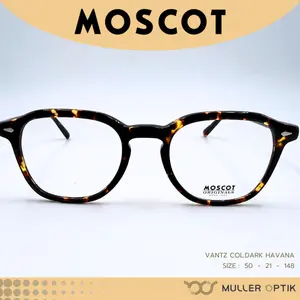 กรอบแว่นตา MOSCOT รุ่น VANTZ COL.DARK HAVANA