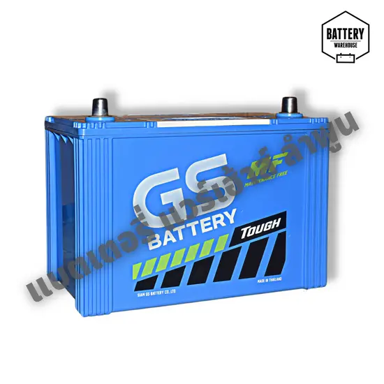 แบตเตอรี่รถยนต์ GS MFX-200L (JIS 130D31L-MF)