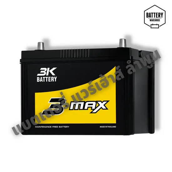 แบตเตอรี่รถยนต์ 3K MAX3000L (JIS 135D31L-MF)