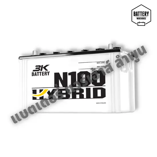 แบตเตอรี่รถยนต์ 3K Active Hybrid N100L (JIS 110E41)
