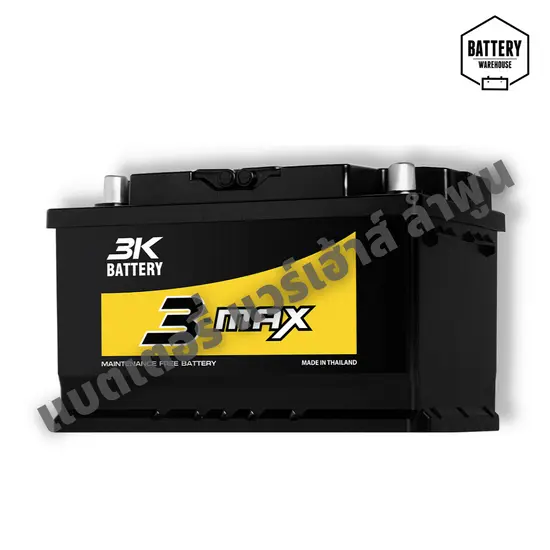 แบตเตอรี่รถยนต์ 3K MAX4W-DIN 85 (MF)