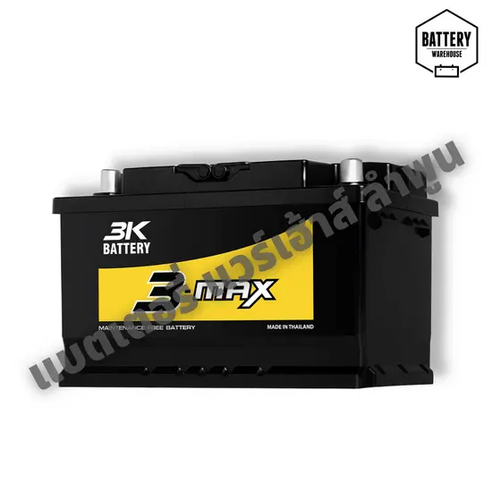 แบตเตอรี่รถยนต์ 3K MAXLB3W-DIN 71 (MF)