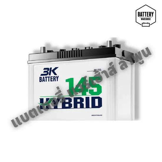 แบตเตอรี่รถยนต์ 3K HBX145L HYBRID (JIS 85D31L)