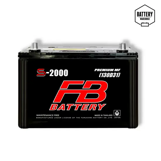 แบตเตอรี่รถยนต์ FB S-2000L (JIS 130D31L-MF)
