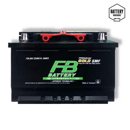 แบตเตอรี่รถยนต์ FB Premium Gold LBN3 (DIN72-SMF)