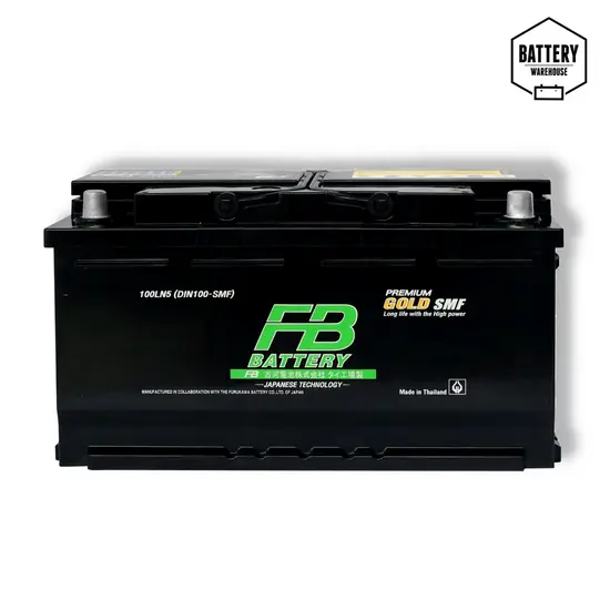 แบตเตอรี่รถยนต์ FB Premium Gold LN5 (DIN100-SMF)