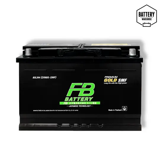 แบตเตอรี่รถยนต์ FB Premium Gold LN4 (DIN85-SMF)