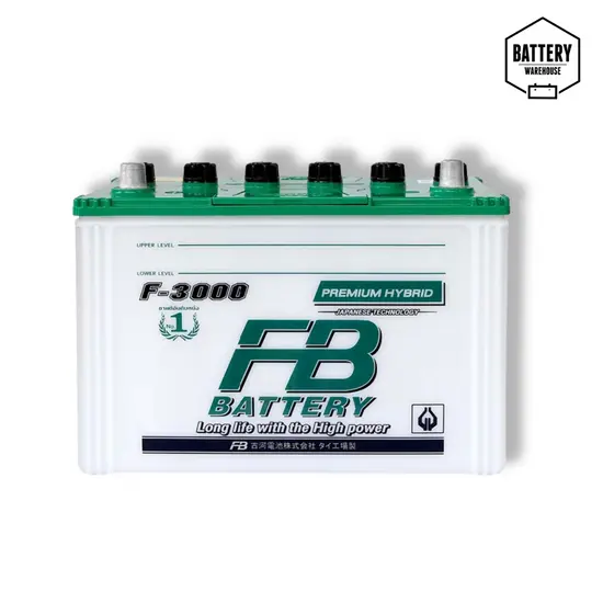 แบตเตอรี่รถยนต์ FB Hybrid F-3000L (JIS 105D31L)