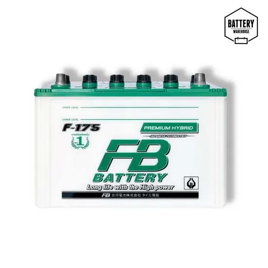 แบตเตอรี่รถยนต์ FB Hybrid F-175L (JIS 95D31L)