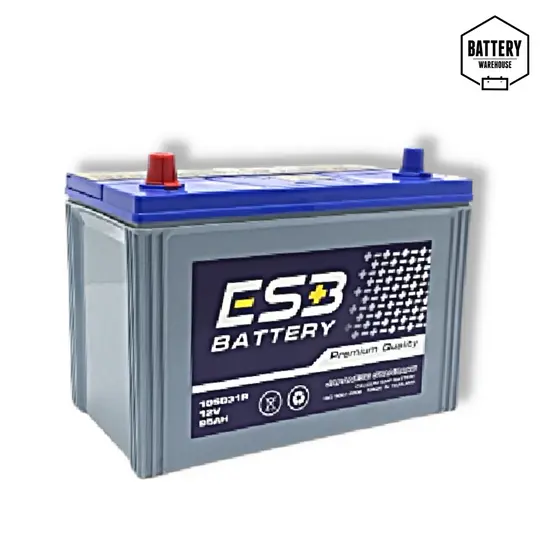 แบตเตอรี่รถยนต์ ESB MF3000 (JIS 105D31R-MF)