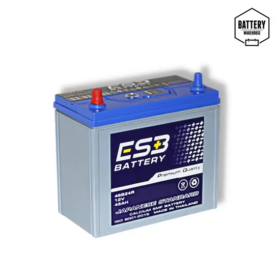 แบตเตอรี่รถยนต์ ESB MF60 (JIS 46B24R-MF)