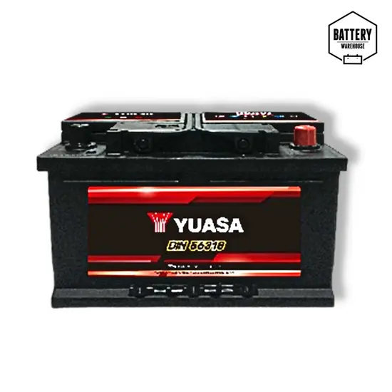 แบตเตอรี่รถยนต์ YUASA 56318 LN3-DIN 63 (MF)