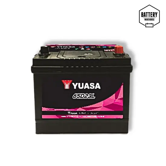 แบตเตอรี่รถยนต์ YUASA 65D23L-SMF