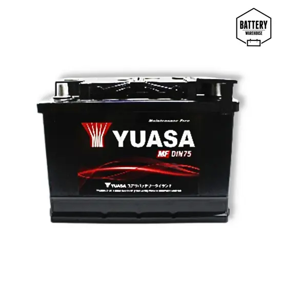แบตเตอรี่รถยนต์ YUASA LN3-DIN 75 (MF)