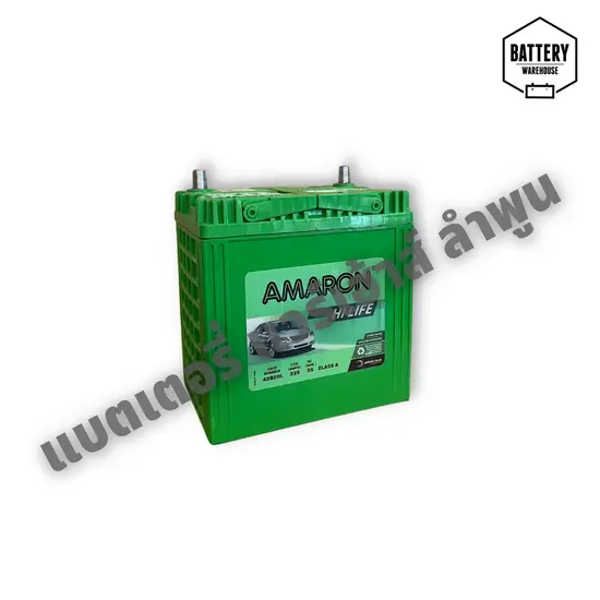 แบตเตอรี่รถยนต์ AMARON HI-LIFE N40Z (JIS 42B20L)