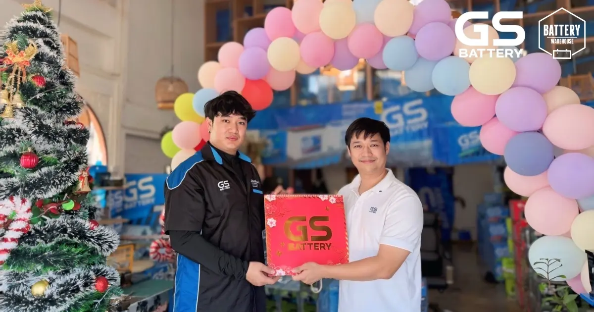 บริษัท แบตเตอรี่ แวร์เฮ้าส์ จำกัด X บริษัท สยามยีเอสเซลส์ จำกัด สวัสดีปีใหม่ 2568 บริษัท แบตเตอรี่ แวร์เฮ้าส์ จำกัด X บริษัท สยามยีเอสเซลส์ จำกัด สวัสดีปีใหม่ 2568