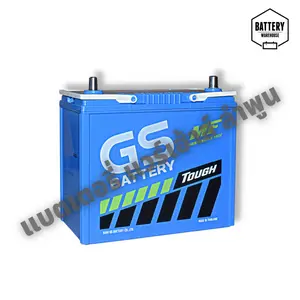 แบตเตอรี่รถยนต์ GS 46B24R (JIS 46B24R-MF)