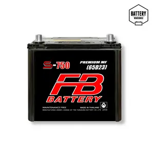 แบตเตอรี่รถยนต์ FB S-750L (JIS 65D23L-MF)