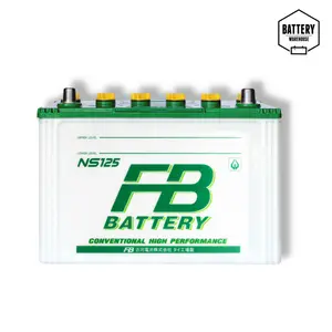 แบตเตอรี่รถยนต์ FB NS125L (JIS 95D31L)