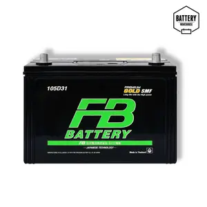 แบตเตอรี่รถยนต์ FB Premium Gold G-3500R (JIS 105D31R-SMF)