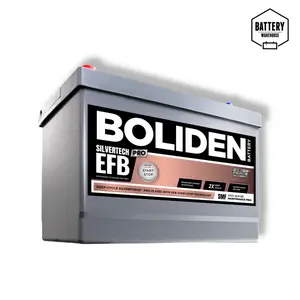 แบตเตอรี่รถยนต์ BOLIDEN SVT PRO EFB Q95 (JIS 125D23L)