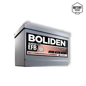 แบตเตอรี่รถยนต์ BOLIDEN SVT PRO EFB N55 (JIS 90B24L)