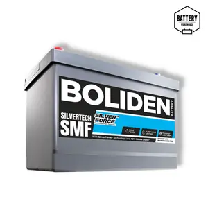 แบตเตอรี่รถยนต์ BOLIDEN SVT 108M100R SMF (JIS 115D31R)
